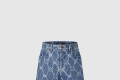 [LOUIS VUITTON-루이비통]모노그램 프린티드 데님 쇼츠 1AFQFF