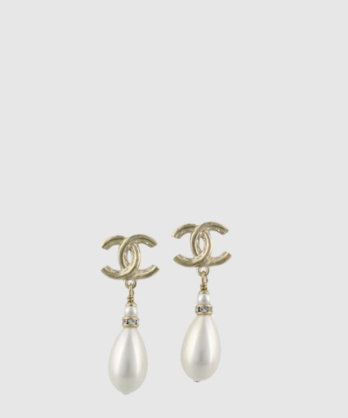 [CHANEL-샤넬]더블 C 드롭 귀걸이 AB8513
