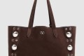 [VALENTINO-발렌티노] 가라바니 넬코트 스웨이드 미디엄 쇼퍼백