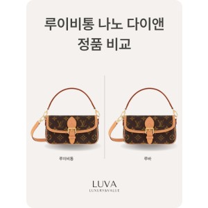 루이비통 나노 다이앤 정품비교