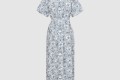 [DIOR-디올]벨트 롱 셔츠 드레스 521L3