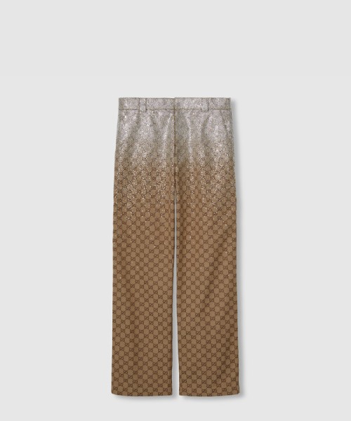 [GUCCI-구찌]크리스탈 GG 타포린 팬츠 813401