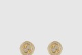 [GUCCI-구찌]블론디 시리즈 크리스털 진주 귀걸이 815151