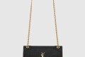 [SAINT LAURENT-생로랑]그레인 램스킨 소재 niki 미니 828736