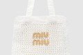 [MIUMIU-미우미우]패브릭 토트백 5BG230