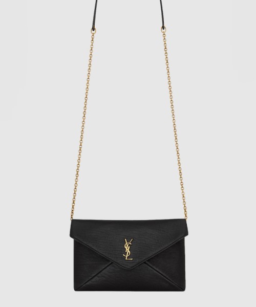 [SAINT LAURENT-생로랑]카산드라 램스킨 체인 클러치백 819271
