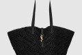 [SAINT LAURENT-생로랑]라피아 파니에 미디움 숄더백 740375