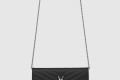 [SAINT LAURENT-생로랑]그랑 드 뿌드르 가죽 소재 cassandre 엔벨로프 체인 지갑 742920
