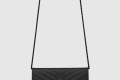 [SAINT LAURENT-생로랑]그랑 드 뿌드르 가죽 소재 cassandre 엔벨로프 체인 지갑 742920