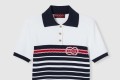 [GUCCI-구찌]인타르시아 코튼 스티치 폴로 탑 835916