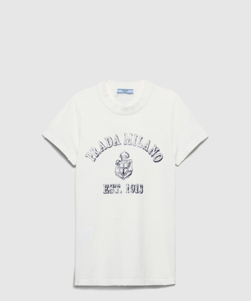 [PRADA-프라다]프린트 저지 티셔츠 3557B