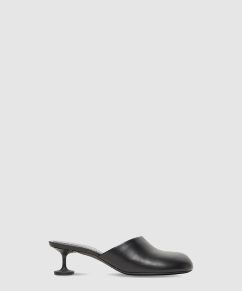 [BALENCIAGA-발렌시아가]레이디 레더 뮬 힐 701921