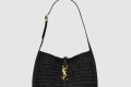 [SAINT LAURENT-생로랑]라피아 및 가죽 소재의 유연한 le 5 à 7 스몰백 823812