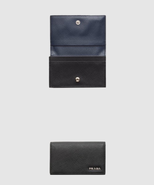 [PRADA-프라다]사피아노 가죽 카드 홀더 1MC122