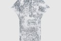 [DIOR-디올]Dioriviera 캡 슬리브 롱 블라우스 541B3