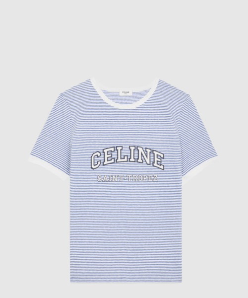 [CELINE-셀린느]스트라이프 저지 70년대 스타일 티셔츠 2X36M8