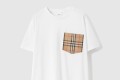 [BURBERRY-버버리]체크 포켓 코튼 티셔츠 80803221