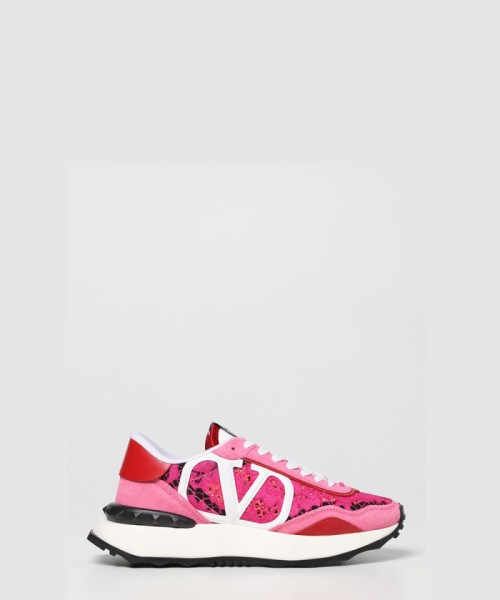 [VALENTINO-발렌티노]레이스러너 레이스 앤 메시 스니커즈