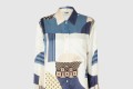 [FENDI-펜디]패치워크 프린트 실크 셔츠 FS8274