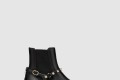 [VALENTINO-발렌티노]송아지 가죽 비틀 부츠
