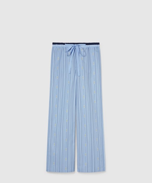 [GUCCI-구찌]프린트 코튼 포플린 팬츠 818541