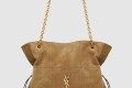 [SAINT LAURENT-생로랑]스웨이드 소재 jamie 스몰 쇼퍼 833948