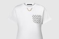 [LOUIS VUITTON-루이비통]시그니처 플라크 티셔츠 1AHX91