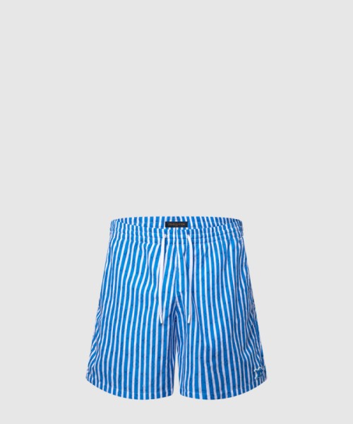 [LOUIS VUITTON-루이비통]모노그램 스트라이프드 스윔 쇼츠 1AHVZG